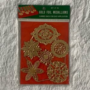 1973 Gold Foil Medallions